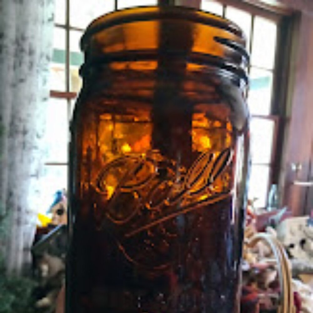 Brown Ball jar EC